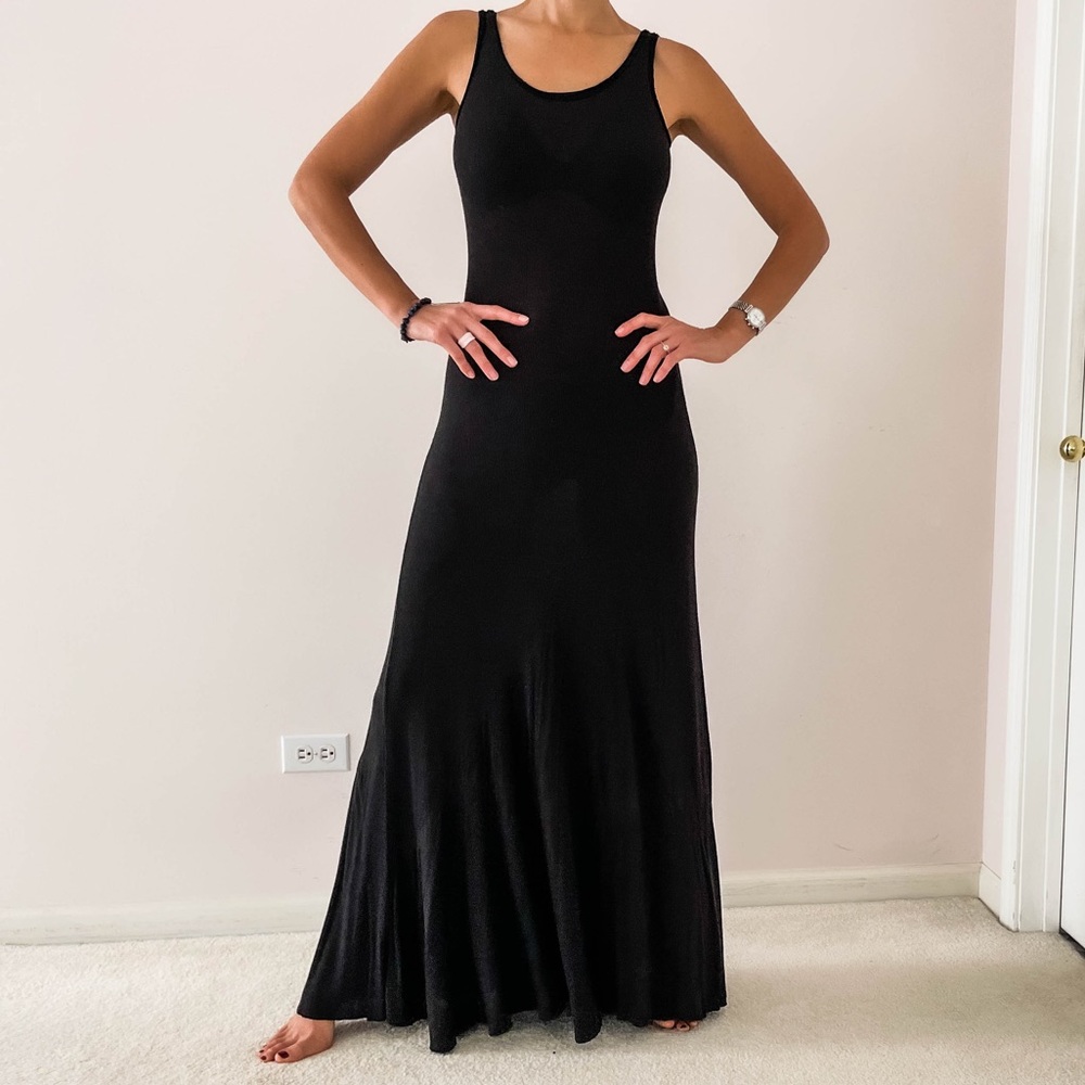 Park Vogel a-line ribbed tank maxi dress - S-M